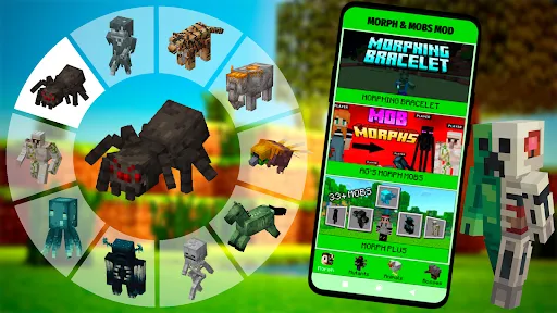 Morph & Mobs Mod For Minecraft | Games | XWorld