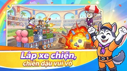 Pup Crash: DIY Racing Cars | Games | XWorld