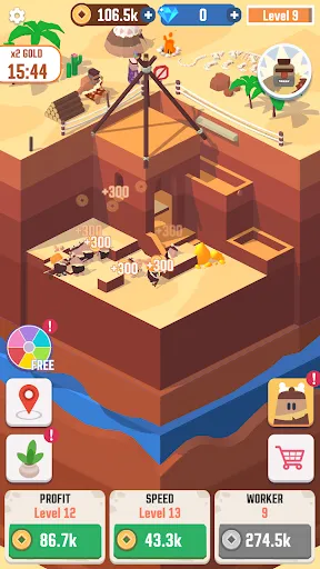 Idle Digging | Games | XWorld