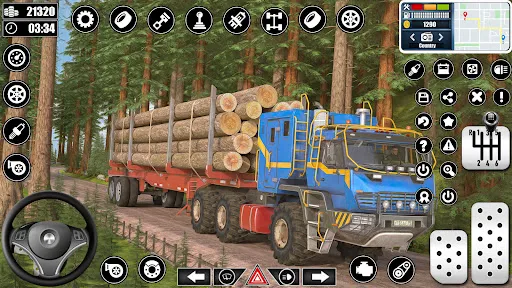 Log Transporter Truck Driving | Games | XWorld