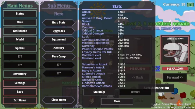 Monster Hunting: Grind Forever | Games | XWorld