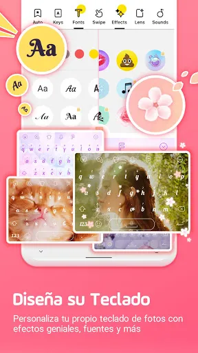 Teclado Emoji Facemoji & Fonts | juego | XWorld