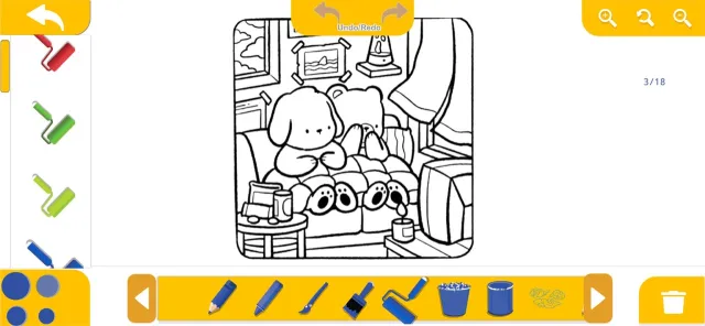 Fuzzy Hygge Coloring Book | Jogos | XWorld