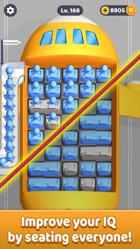 Plane Jam - Seat Sorting Games | Permainan | XWorld