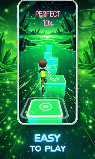 Omni Ben Alien 10 Tiles Dance | 游戏 | XWorld