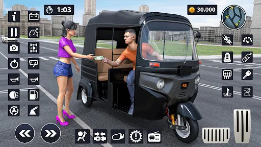 Modern Rickshaw Driving Games | Games | XWorld