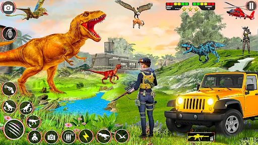 Angry Dinosaur City Attack | Игры | XWorld