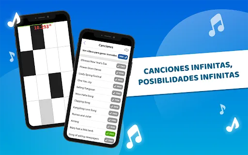 Azulejos de piano™ | juego | XWorld