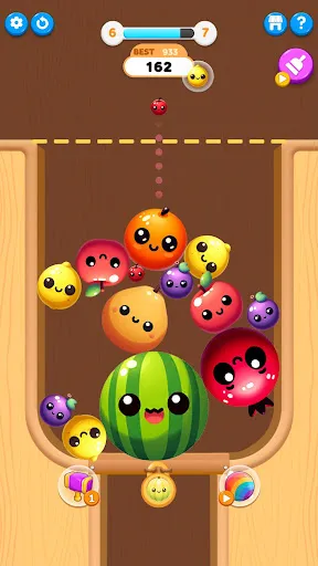 Fruit Merge-Juicy Melon Puzzle | เกม | XWorld