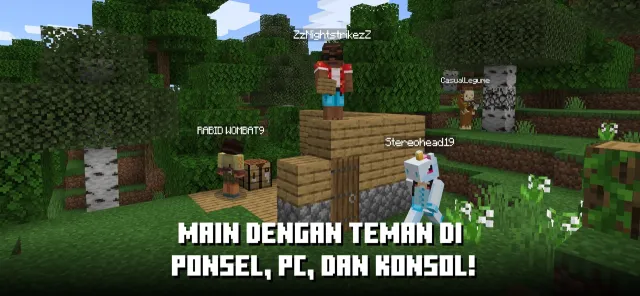 Minecraft: Main dengan Teman | Permainan | XWorld