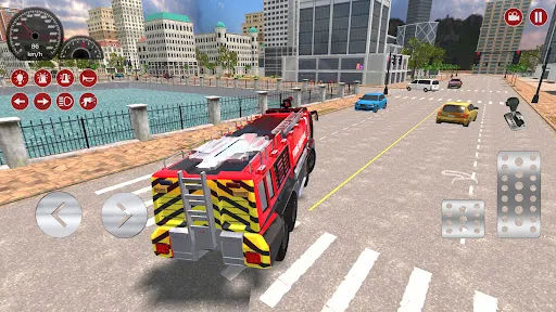 Fire Truck Simulator 2025 | 游戏 | XWorld