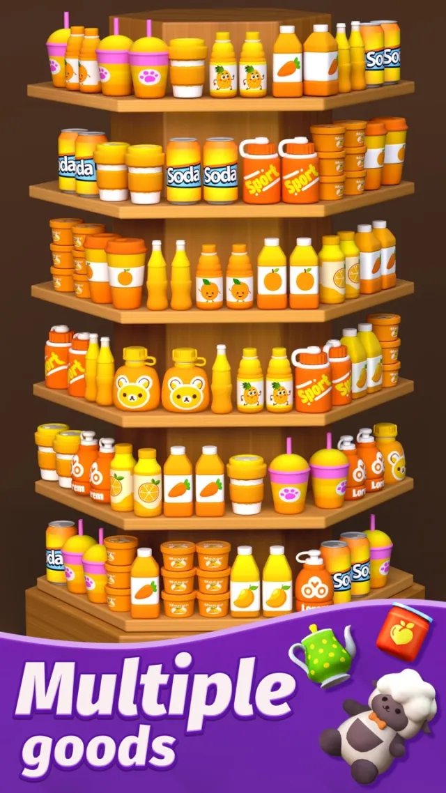 Goods Sort™ - Trò chơi sắp xếp | Games | XWorld