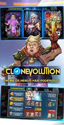 Clone Evolution: Batalha RPG | Jogos | XWorld