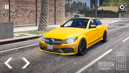 Real Car Parking Mers C63s | Permainan | XWorld