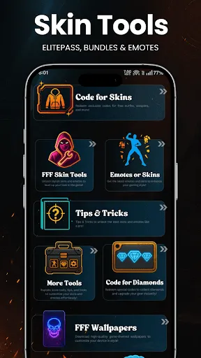FFF FF SkinTool, Fix Lag:Emote | Permainan | XWorld