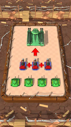 Merge Tanks: Idle Merge Arena | Games | XWorld