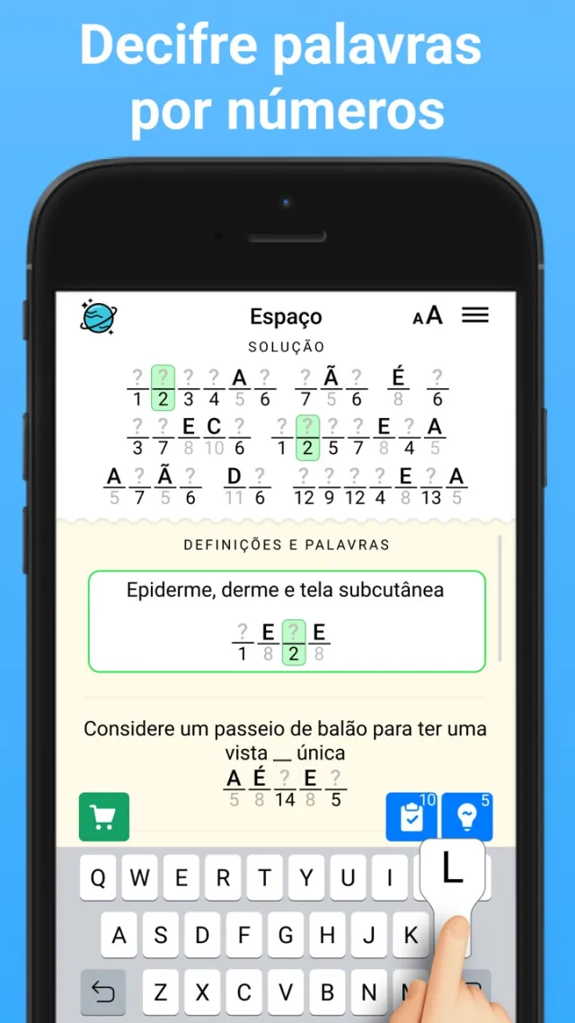 Figgerits - Criptograma | Jogos | XWorld
