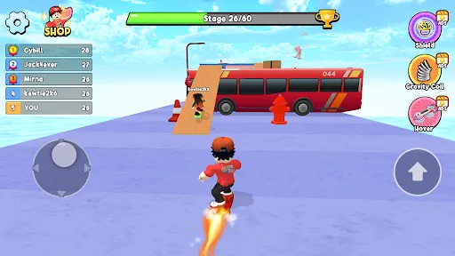 Obby Skateboard: Easy Parkour | Permainan | XWorld