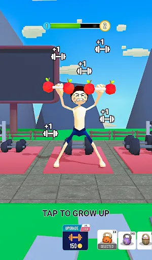 Gym Workout Clicker: แตะฮีโร่ | เกม | XWorld