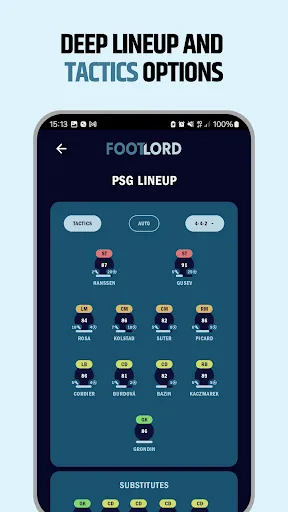 FootLord - Football Manager | Permainan | XWorld