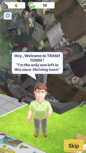 Trash Tycoon Idle business | Permainan | XWorld