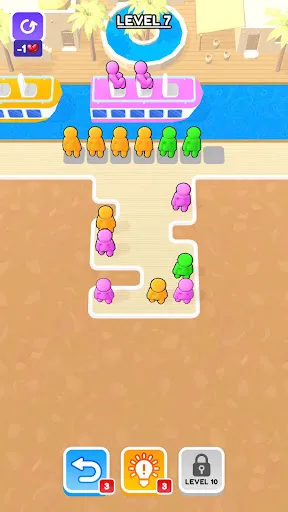 Beach Rush: Boarding Frenzy! | 游戏 | XWorld