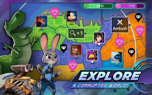 Disney Heroes: Battle Mode | เกม | XWorld