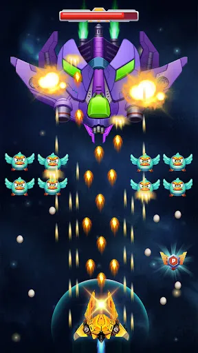 Chicken Attack: Galaxy Shooter | 游戏 | XWorld