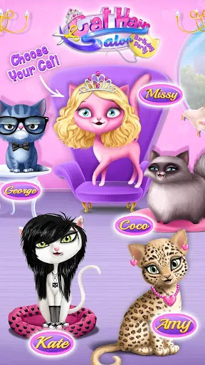 Cat Hair Salon Birthday Party | Игры | XWorld