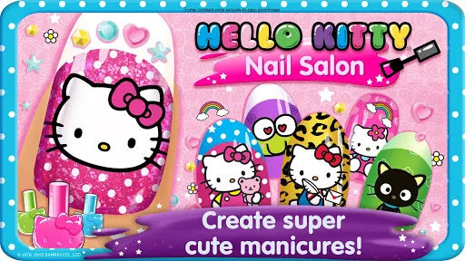 Hello Kitty Nail Salon | Games | XWorld