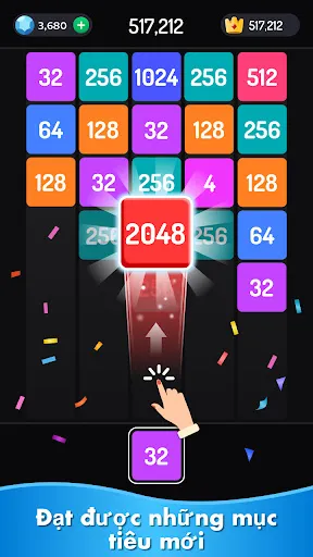 Trò chơi ghép số 2048 | Games | XWorld