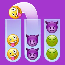 XWorld | Emoji Sort: Fun Color SortPuz