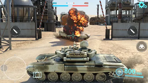 Tanks Battlefield: PvP Battle | juego | XWorld