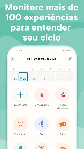 Calendário Menstrual Clue | Jogos | XWorld