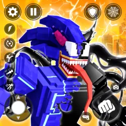 XWorld | Speedy Blue Symbiote