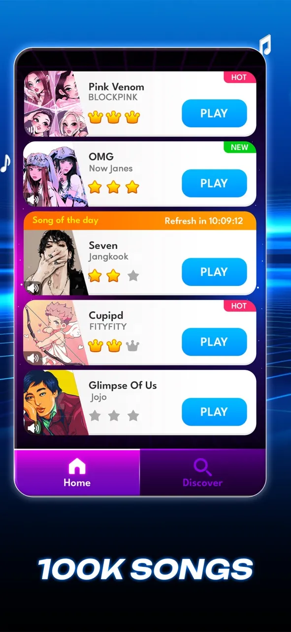 Piano Song Games: Music games | Games | XWorld