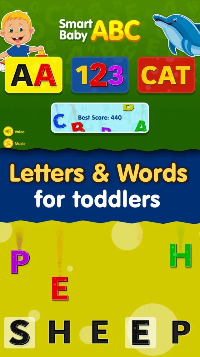 Smart Baby ABC Games: Toddler Kids Learning Apps | Jogos | XWorld