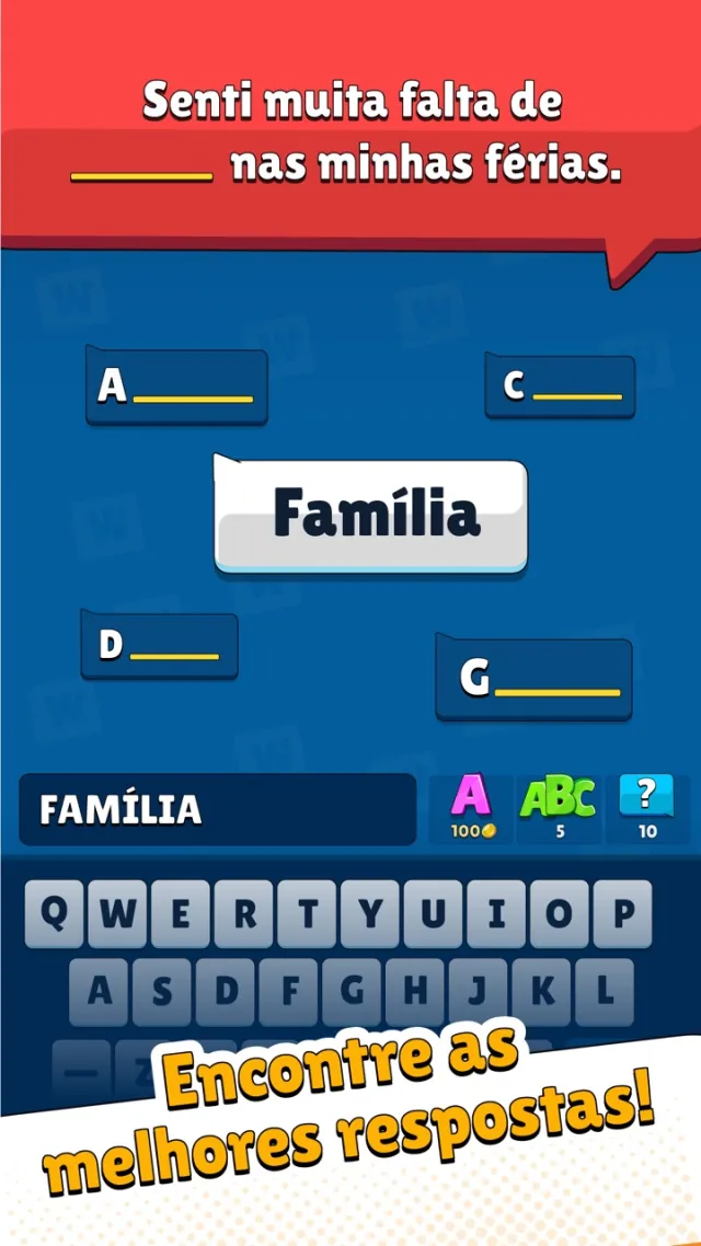 Palavra Popular: Jogo Familiar | Jogos | XWorld