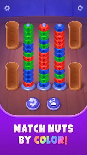Nuts UP! Bolts Sort Puzzle | Games | XWorld