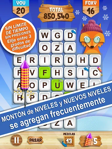Palabras con Foxy | juego | XWorld Palabras con Foxy | juego | XWorld