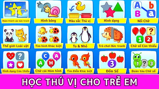 Trò chơi trẻ em: 3-7 tuổi | Games | XWorld