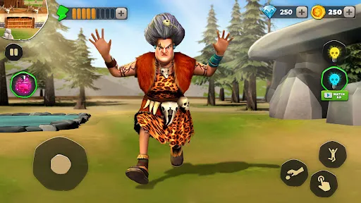 Scary Teacher 3D : Stone Age | Permainan | XWorld