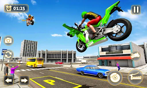 terbang motosikal teksi | Игры | XWorld