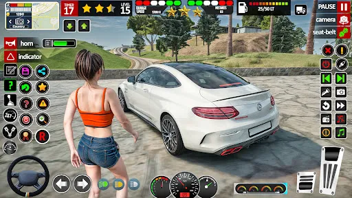 US Car Parking School Car Game | Permainan | XWorld
