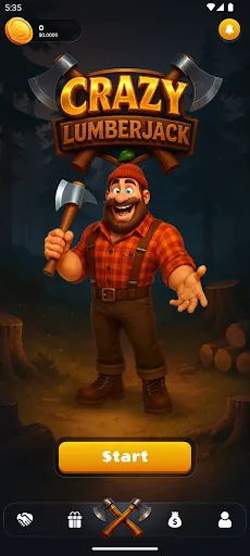 Crazy Lumberjack | Permainan | XWorld