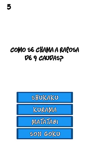 Naruto Boruto Ninja Quiz | Jogos | XWorld