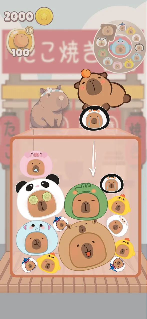 Capybara merge: Túi Mù | Games | XWorld