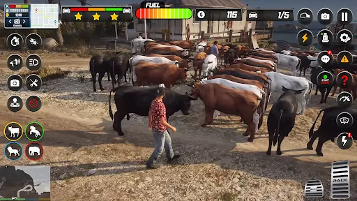 Game Mengemudikan Truk Sapi | Permainan | XWorld