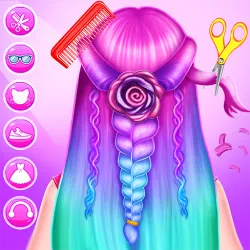 XWorld | Braided Hair Salon MakeUp Game