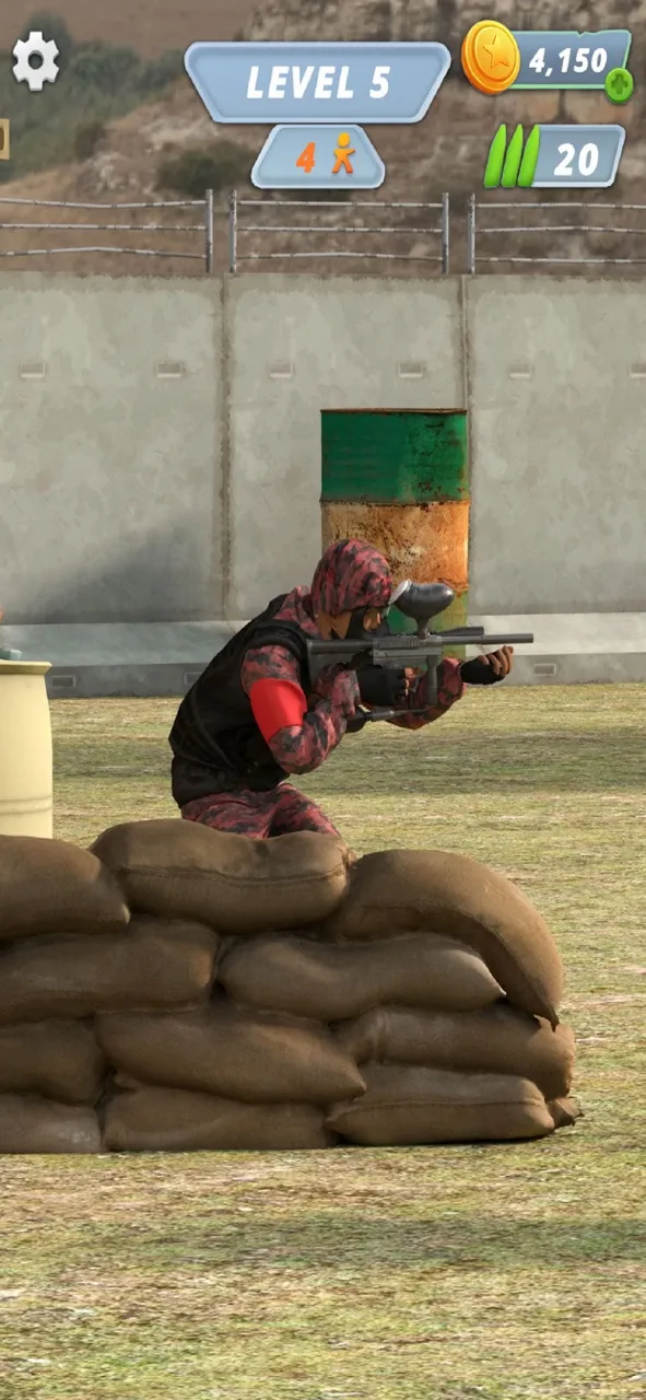 Paintball Attack 3D: Color War | Jogos | XWorld